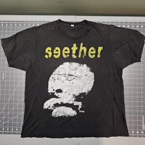 Seether 2012 Tour Tshirt Medium Faded Distressed Thrashed Band Concert Grunge